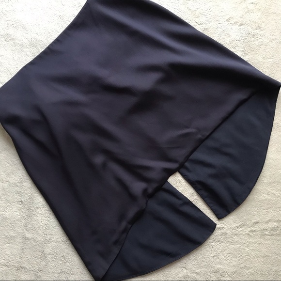 INTERMIX Tops - Intermix Strapless Bustier Overlay Top Navy Blue